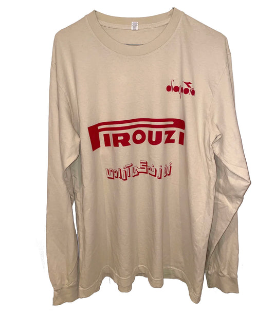 PIROUZI SAND LONG SLEEVE JERZTEE