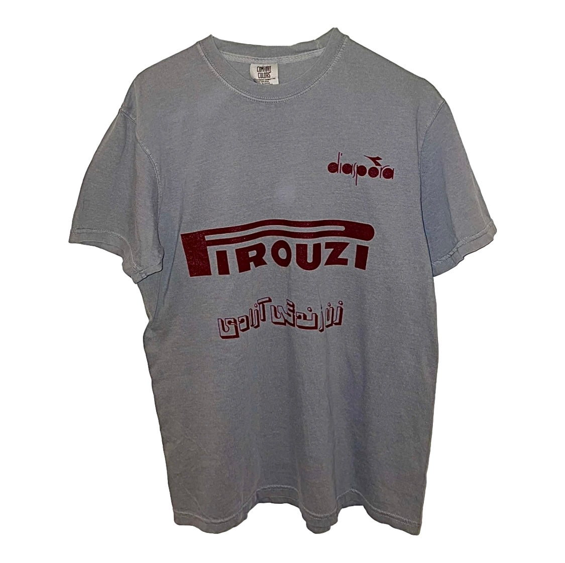 PIROUZI GREY GIRLY JERZTEE